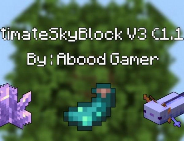 UltimateSkyBlock V3 is the third generation of the UltimateSkyBlock.