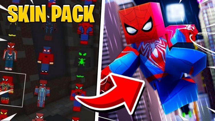 Spider Man Skin Pack for Minecraft: Pocket Edition