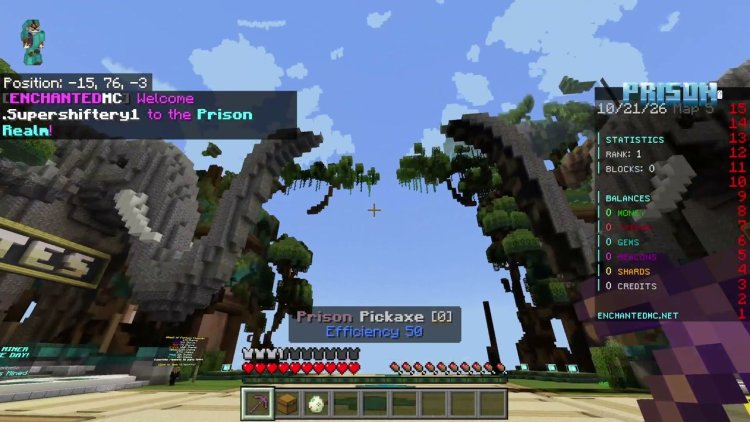 EnchantedMC Minecraft Bedrock server